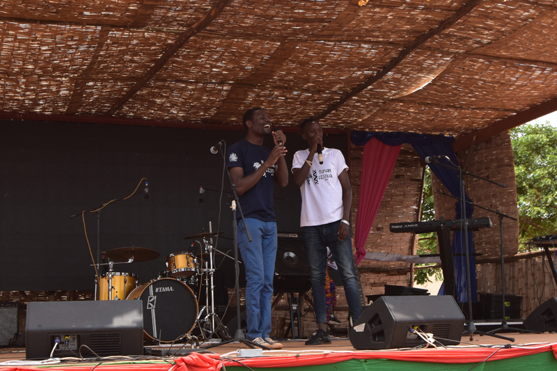Menes La Plume. Tumaini Festival 2018, Dzaleka, Dowa in Malawi